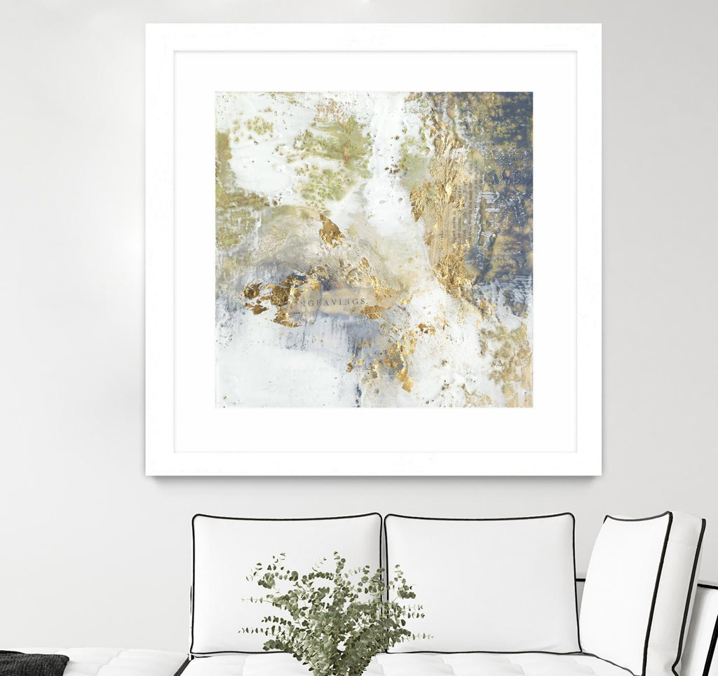 Gilded Aerial by Jennifer Goldberger on GIANT ART - abstract