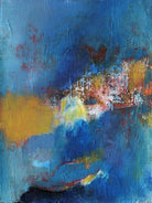 Rhapsody in Blue I by Jodi Fuchs on GIANT ART - blue abstract