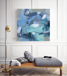 Abstract Blues I by Christina Long on GIANT ART - blue abstract
