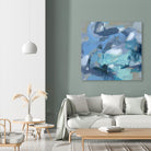 Abstract Blues I by Christina Long on GIANT ART - blue abstract