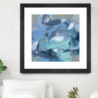 Abstract Blues I by Christina Long on GIANT ART - blue abstract