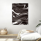 Yinyang I by Alicia Ludwig on GIANT ART - black abstract