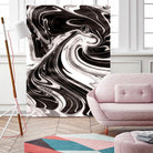 Yinyang III by Alicia Ludwig on GIANT ART - black abstract