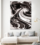 Yinyang III by Alicia Ludwig on GIANT ART - black abstract