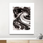 Yinyang III by Alicia Ludwig on GIANT ART - black abstract