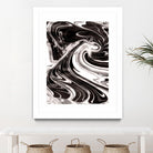 Yinyang III by Alicia Ludwig on GIANT ART - black abstract