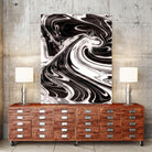 Yinyang III by Alicia Ludwig on GIANT ART - black abstract