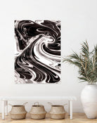 Yinyang III by Alicia Ludwig on GIANT ART - black abstract
