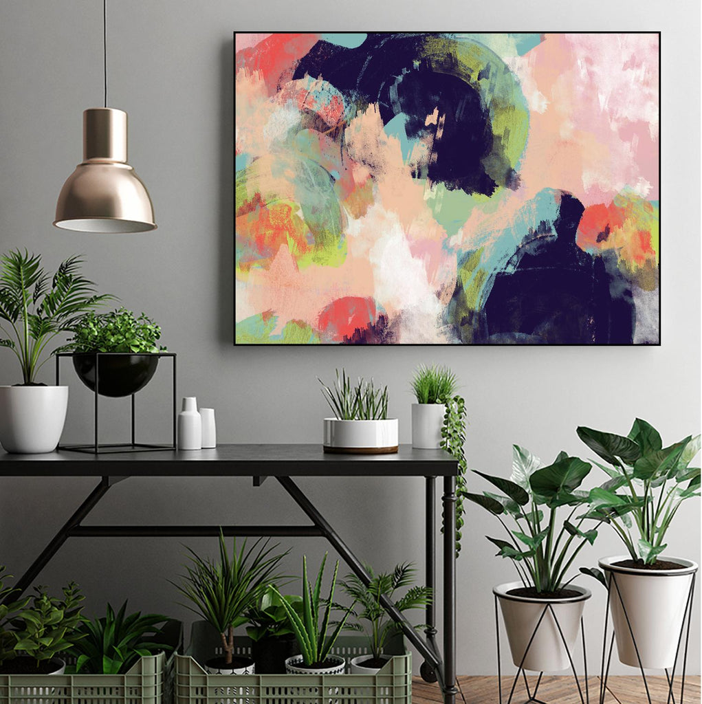 Vibrant Spring I by Studio W on GIANT ART - pink abstract