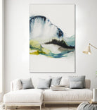 Abstract Terrain III by Sisa Jasper on GIANT ART - blue abstract