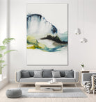 Abstract Terrain III by Sisa Jasper on GIANT ART - blue abstract