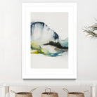 Abstract Terrain III by Sisa Jasper on GIANT ART - blue abstract