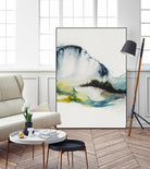 Abstract Terrain III by Sisa Jasper on GIANT ART - blue abstract