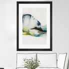 Abstract Terrain III by Sisa Jasper on GIANT ART - blue abstract