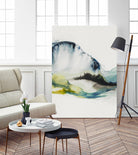 Abstract Terrain III by Sisa Jasper on GIANT ART - blue abstract