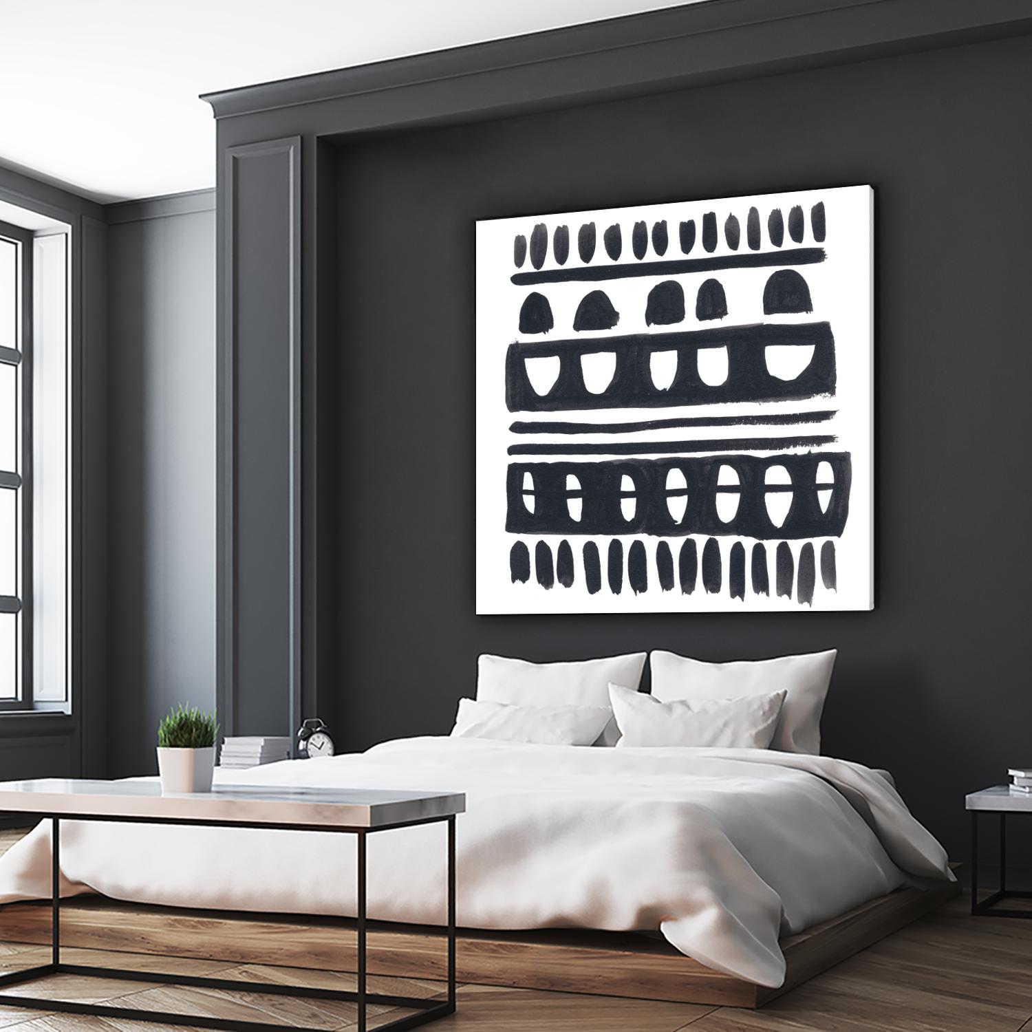 Weft IV by June Erica Vess on GIANT ART - black abstract