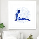 Yoga Flow VI by Grace Popp on GIANT ART - blue leisure
