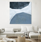Adjacent Abstraction I by Emma Scarvey on GIANT ART - blue abstract