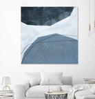 Adjacent Abstraction I by Emma Scarvey on GIANT ART - blue abstract