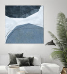 Adjacent Abstraction I by Emma Scarvey on GIANT ART - blue abstract