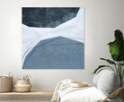 Adjacent Abstraction I by Emma Scarvey on GIANT ART - blue abstract