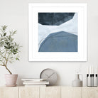 Adjacent Abstraction I by Emma Scarvey on GIANT ART - blue abstract