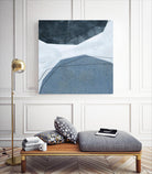 Adjacent Abstraction I by Emma Scarvey on GIANT ART - blue abstract