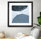 Adjacent Abstraction I by Emma Scarvey on GIANT ART - blue abstract