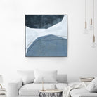 Adjacent Abstraction I by Emma Scarvey on GIANT ART - blue abstract