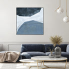 Adjacent Abstraction I by Emma Scarvey on GIANT ART - blue abstract
