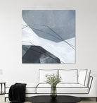 Adjacent Abstraction IV by Emma Scarvey on GIANT ART - blue abstract