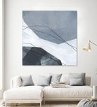 Adjacent Abstraction IV by Emma Scarvey on GIANT ART - blue abstract