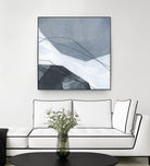 Adjacent Abstraction IV by Emma Scarvey on GIANT ART - blue abstract