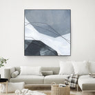 Adjacent Abstraction IV by Emma Scarvey on GIANT ART - blue abstract