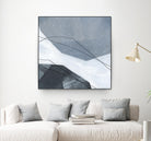 Adjacent Abstraction IV by Emma Scarvey on GIANT ART - blue abstract