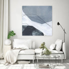 Adjacent Abstraction IV by Emma Scarvey on GIANT ART - blue abstract