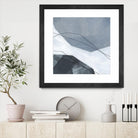 Adjacent Abstraction IV by Emma Scarvey on GIANT ART - blue abstract