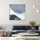 Adjacent Abstraction IV by Emma Scarvey on GIANT ART - blue abstract