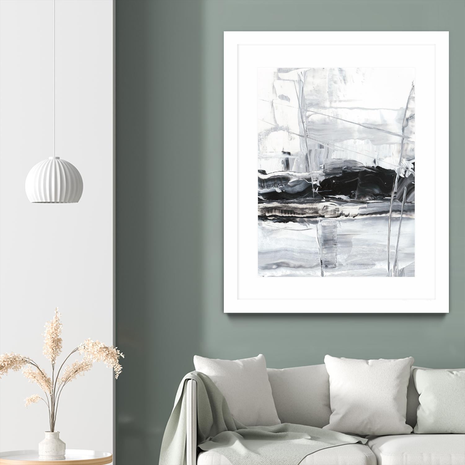 Winter Lightning II by Ethan Harper on GIANT ART - abstract