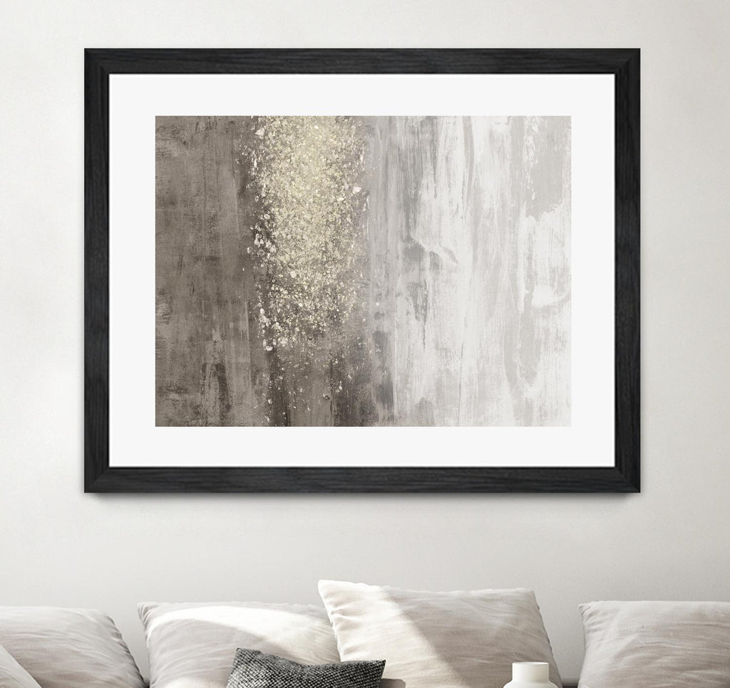 Glitter Rain II by Jennifer Goldberger on GIANT ART - abstract