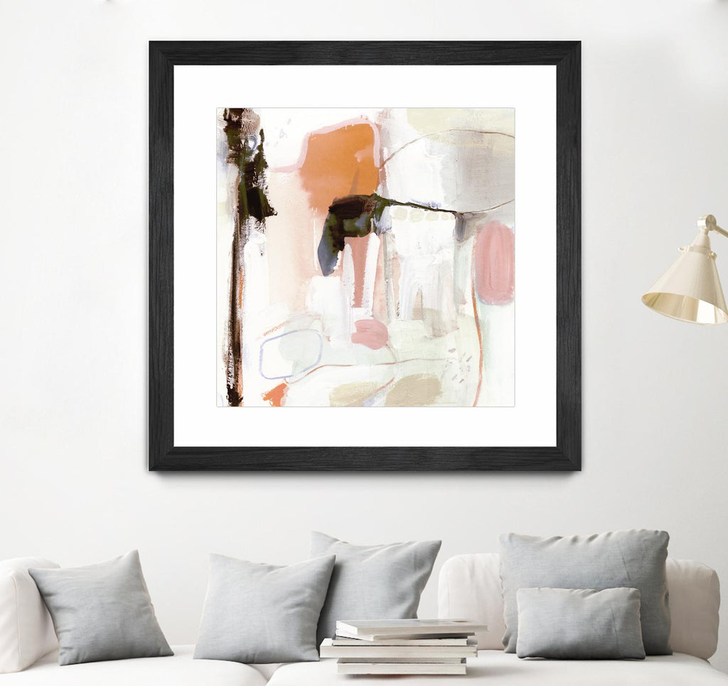 Ravel III by Victoria Borges on GIANT ART - pink abstract