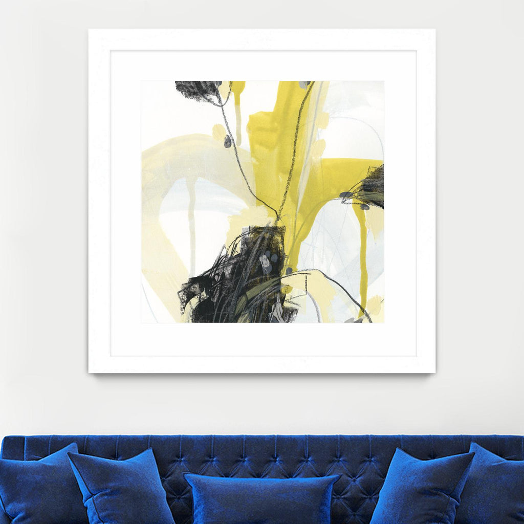 Conduit III by June Erica Vess on GIANT ART - yellow abstract