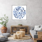 Diamond Drops I by Grace Popp on GIANT ART - blue abstract