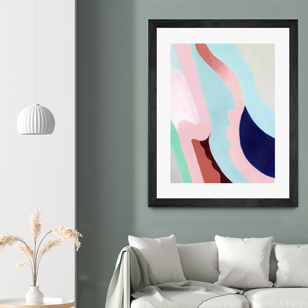 Pastel Highlands II by Grace Popp on GIANT ART - pastels abstract