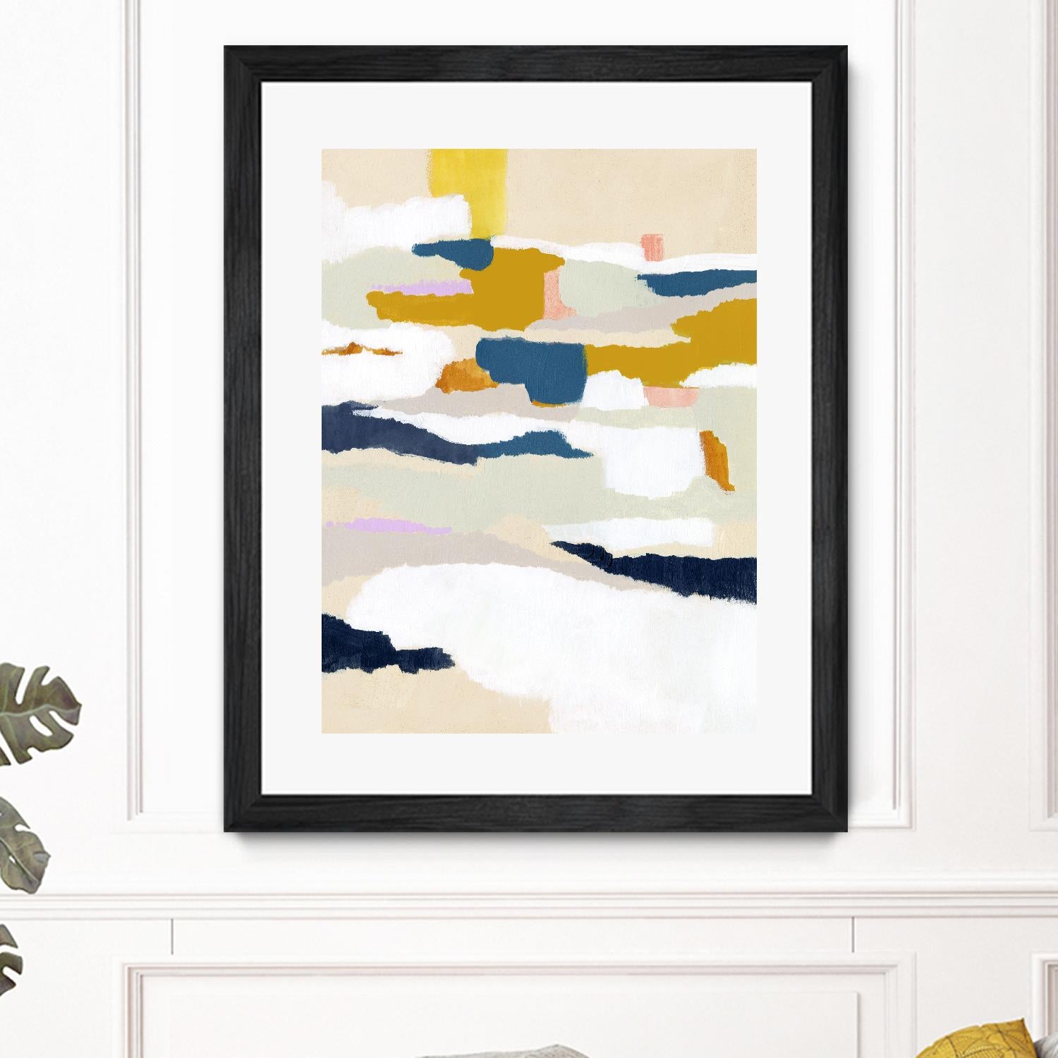 Woven Together II by Victoria Borges on GIANT ART - pastels abstract