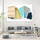 Accordion Fold I by June Erica Vess on GIANT ART - pastels abstract