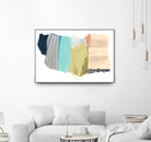 Accordion Fold II by June Erica Vess on GIANT ART - pastels abstract