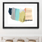 Accordion Fold II by June Erica Vess on GIANT ART - pastels abstract