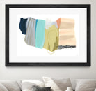 Accordion Fold II by June Erica Vess on GIANT ART - pastels abstract