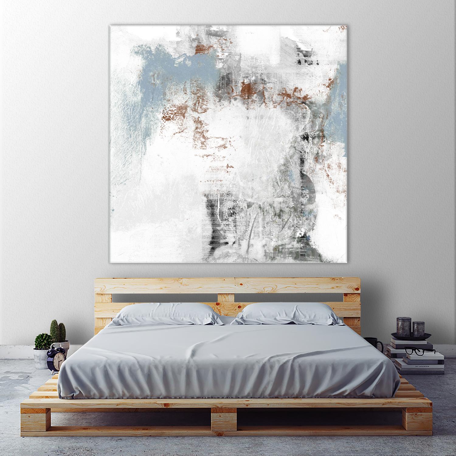White Wash I by Jennifer Goldberger on GIANT ART - abstract